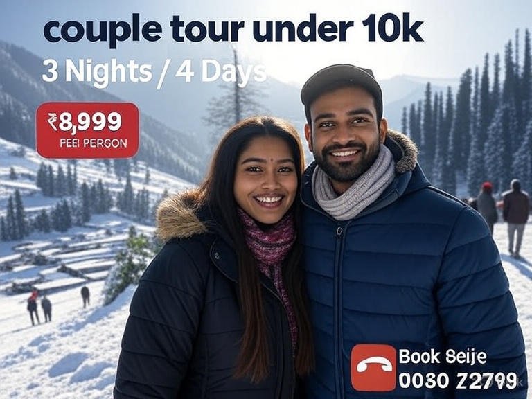 Couple trip under ₹10000 kaha karein